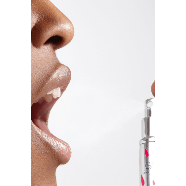 Spray Sexe Oral Fraise Acidulée Bouche Humide 11gr Secret Play